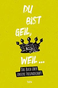 Du bist geil, weil...: Das Buch uber unsere Freundschaft