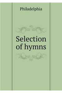 Selection of Hymns