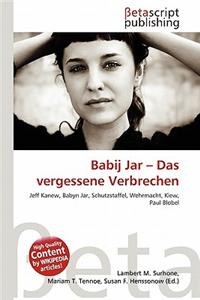 Babij Jar - Das Vergessene Verbrechen