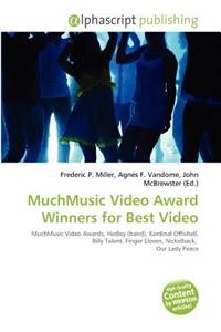 Muchmusic Video Award Winners for Best Video