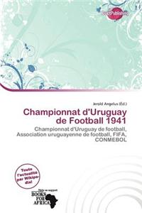Championnat D'Uruguay de Football 1941