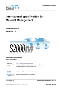 S2000M, International specification for Material Management, Issue 7.0