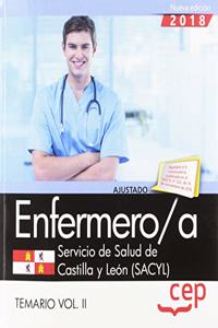 Enfermero/a. Servicio de Salud de Castilla y Leon (SACYL). Temario Vol.II