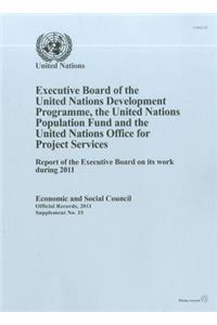 Executive Board of the United Nations Development Programme, Theunited Nations Population Fund and the United Nations Office Forproject Services
