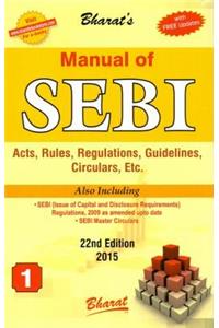 Manual of SEBI Act, Rules, Regulations, Guidelines Circulars, Etc. (in 2 Vols.)