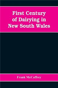 First century of dairying in New South Wales