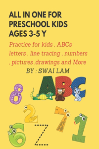 All in One for preschool kids ages 3-5 y