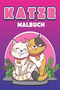 Katze Malbuch: Erstaunliches Geschenk für Mädchen und Jungen, Katzen Malbuch für Katzenliebhaber und Erwachsene, 50 erstaunliche Zeichnungen