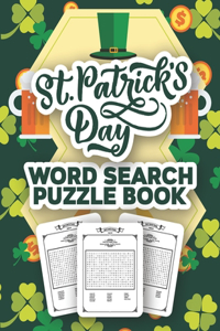 St. Patrick's Day Word Search Puzzle Book