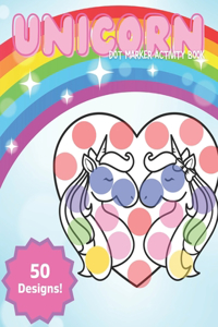 Unicorn Dot Marker Activity Book