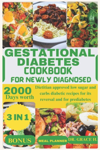 Gestational diabetes cookbook for newly diagnosed