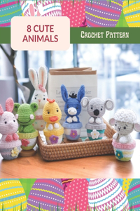 8 Cute Animals Crochet Pattern