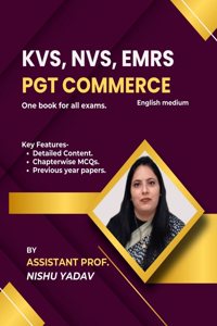 KVS, NVS, EMRS PGT COMMERCE: One Book For All Exams