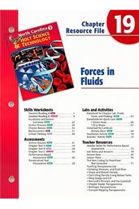 North Carolina Holt Science & Technology Chapter 19 Resource File: Forces in Fluids: Grade 7