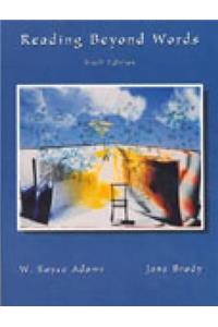 Reading Beyond Words