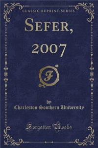 Sefer, 2007 (Classic Reprint)