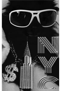 doggy Bling Iconic Chrysler Building New York City Sir Michael Huhn Artist Drawing Journal