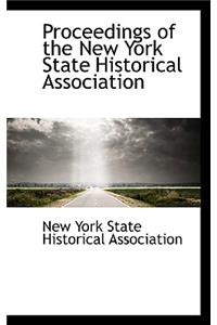 Proceedings of the New York State Historical Association