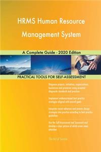 HRMS Human Resource Management System A Complete Guide - 2020 Edition
