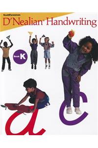 Dnealian Handwriting 1993 Student Edition (Consumable) Grade K