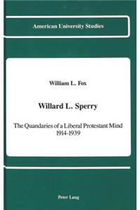 Willard L. Sperry