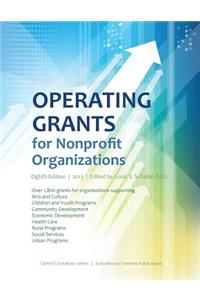 Operating Grants for Nonprofit Organizations 2013