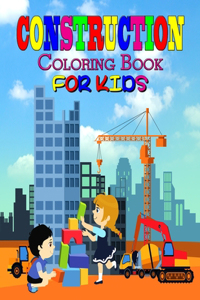 Construction Coloring Book For Kids