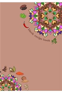 Blank Recipe Book