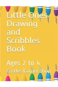 Little Ones Drawing and Scribbles Book