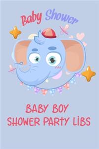 Baby Shower Baby Boy Shower Party Libs