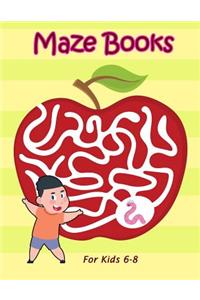 Maze Books for Kids 6-8