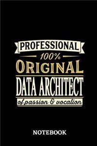 Professional Original Data Architect Notebook of Passion and Vocation
