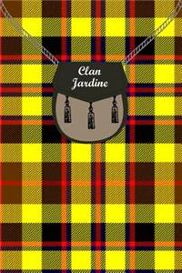 Clan Jardine Tartan Journal/Notebook