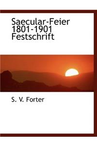 Saecular-Feier 1801-1901 Festschrift