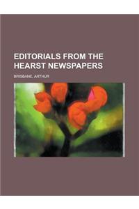 Editorials from the Hearst Newspapers