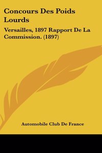 Concours Des Poids Lourds