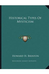 Historical Types Of Mysticism