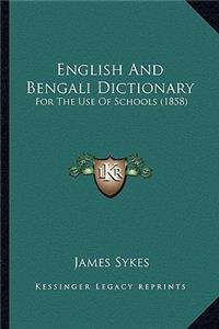 English and Bengali Dictionary