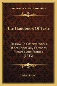 Handbook Of Taste