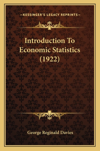 Introduction To Economic Statistics (1922)