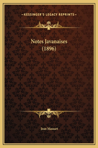 Notes Javanaises (1896)