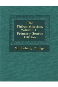 The Philomathesian, Volume 1