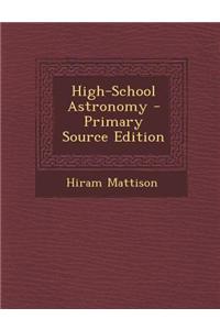 High-School Astronomy