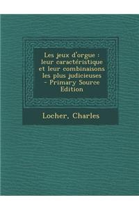 Les jeux d'orgue