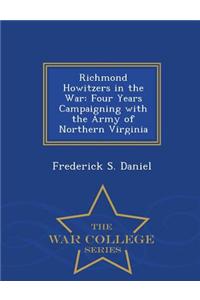 Richmond Howitzers in the War