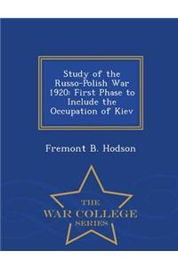 Study of the Russo-Polish War 1920