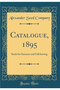 Catalogue, 1895