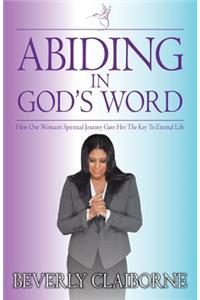 Abiding in God's Word