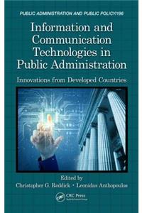 Information and Communication Technologies in Public Administration