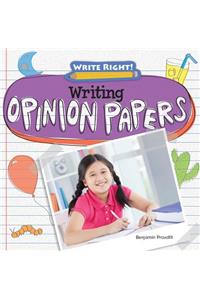 Writing Opinion Papers